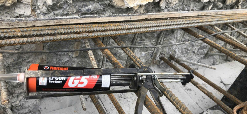 Ứng dụng Keo Cấy Thép Ramset trong xây dựng thực tế