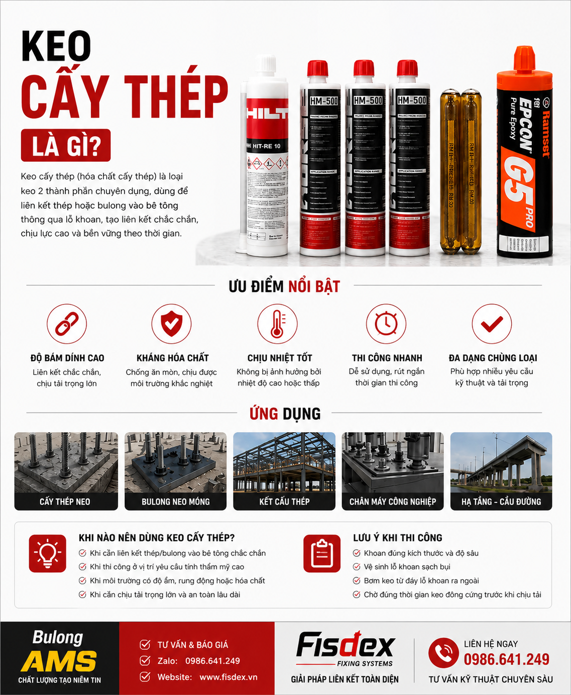 Keo Cấy Thép Là Gì ? 